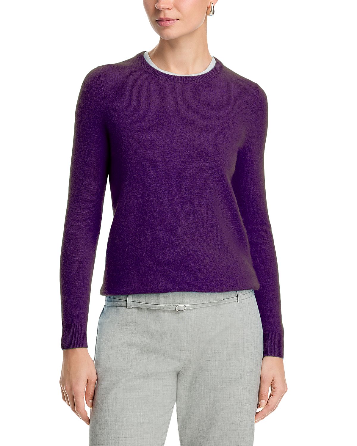 C by Bloomingdale's Crewneck Cashmere Sweater - Exclusive