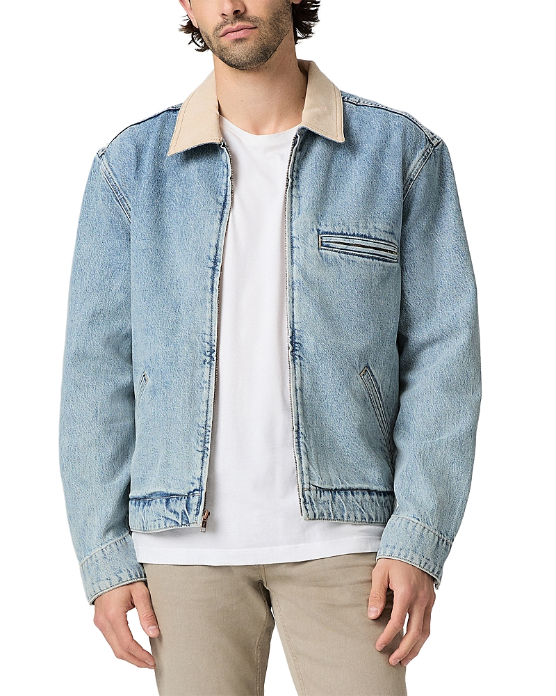Paige Laughlin Denim Zip Up Jacket