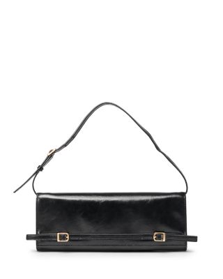River East/West Leather Shoulder Bag