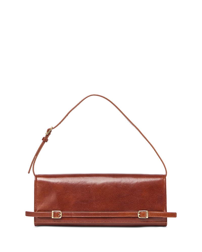 Simkhai River East/West Leather Shoulder Bag
