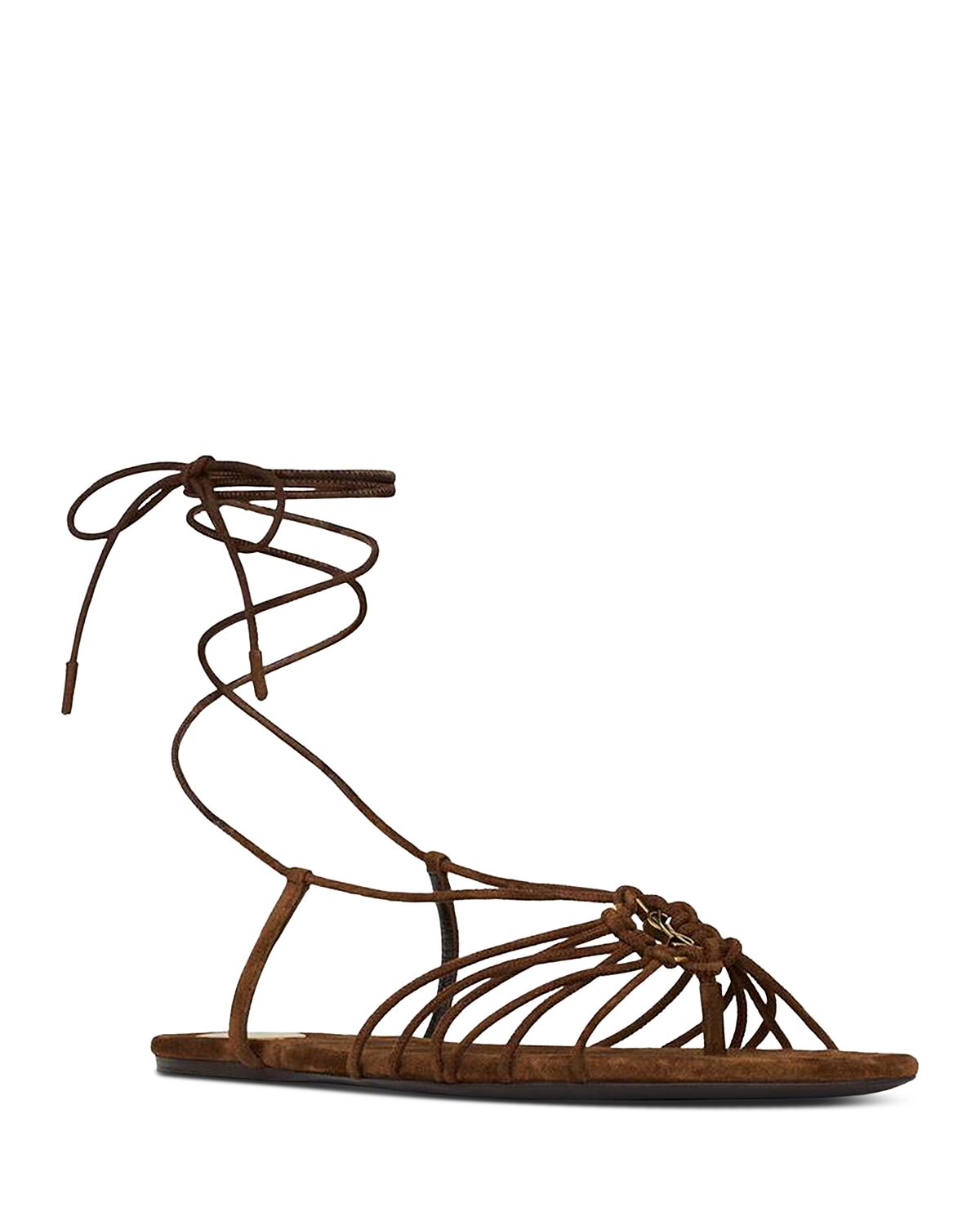 Saint Laurent Women's Babylone Logo-Embellished Sandals