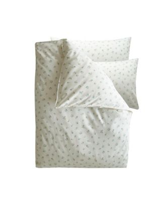  Liberty Fabric Posy Corsage Yellow Duvet Set, King