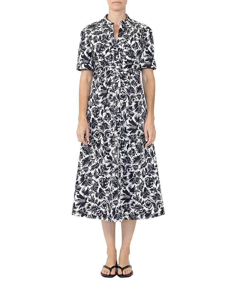 Callas Milano Noor Short Sleeve Shirtdress