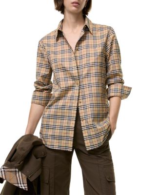 Classic Fit Check Cotton Shirt