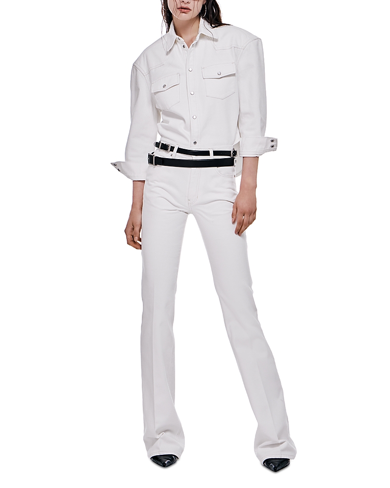 Lemiune 0 Straight Leg Jeans in Ow