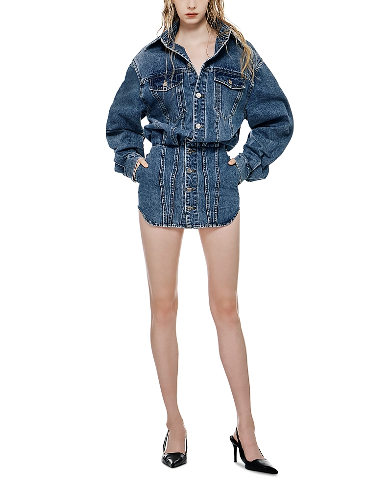 Lemiune 02 Denim Mini Dress
