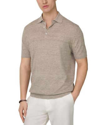 Boggi Milano Heather Polo Shirt