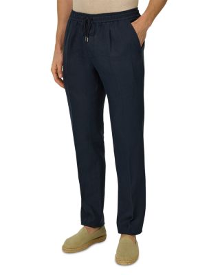 Boggi Milano City Linen Trouser Pants