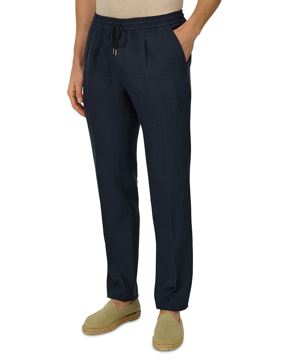 Boggi Milano City Linen Trouser Pants