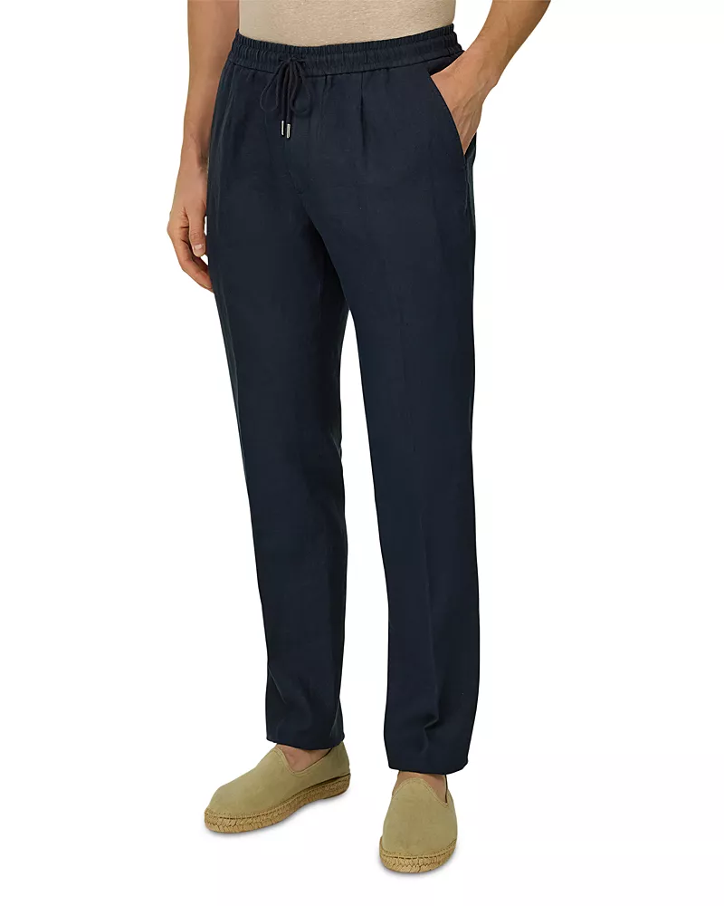 Boggi Milano City Linen Trouser Pants