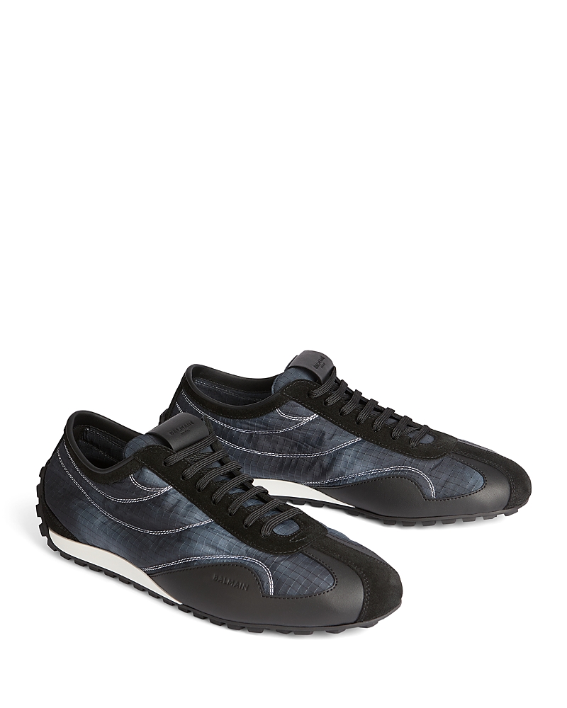 Balmain Men's Racing Low Top Sneakers