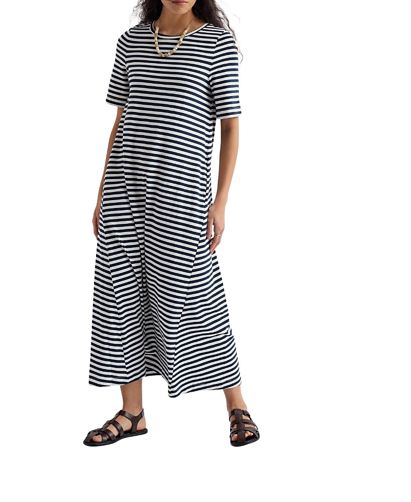 Seasalt Cornwall Ivey Yarn Dyed T-Shirt Dress