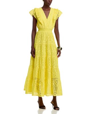 Jane Eyelet Maxi Dress