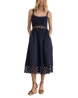 Rita Woven Midi Dress
