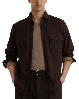 Forsithe Textured Twin Pocket Overshirt