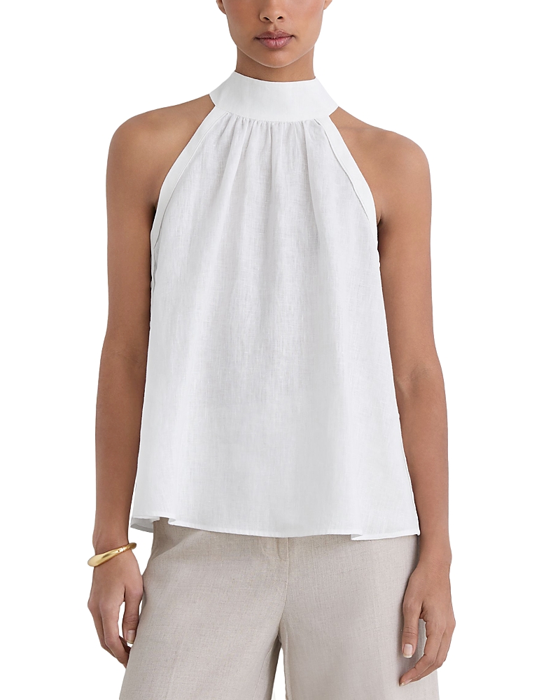 Reiss Andi Linen Top