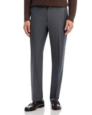 Brushed Regular Fit Suit Pants