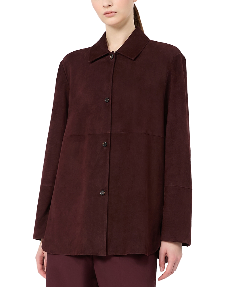 Max Mara Smmgocce Leather Jacket