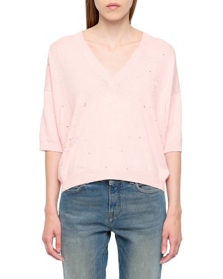 Zadig & Voltaire Wully Lico V Neck Sweater