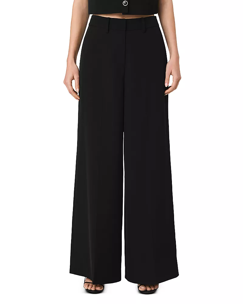 French Connection Harry High Waisted Wide Leg Pants