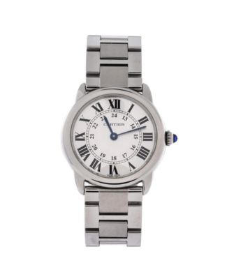  Ronde Solo de Cartier Quartz Watch in Stainless Steel 29mm
