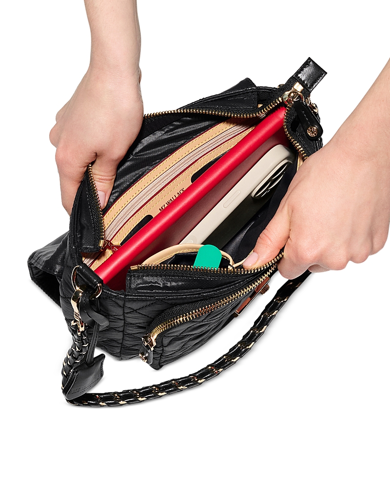 Mz Wallace Crosby Medium Lock Crossbody