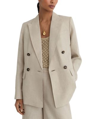 Petites Kit Linen Blazer