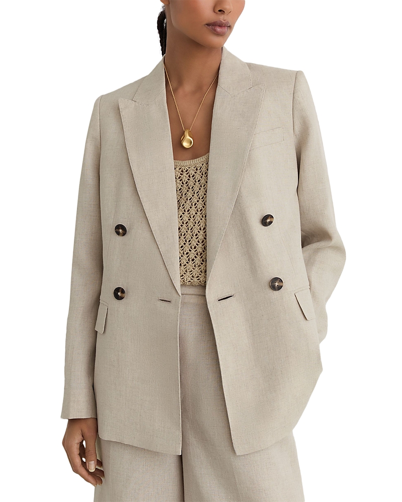 Reiss Petites Kit Linen Blazer