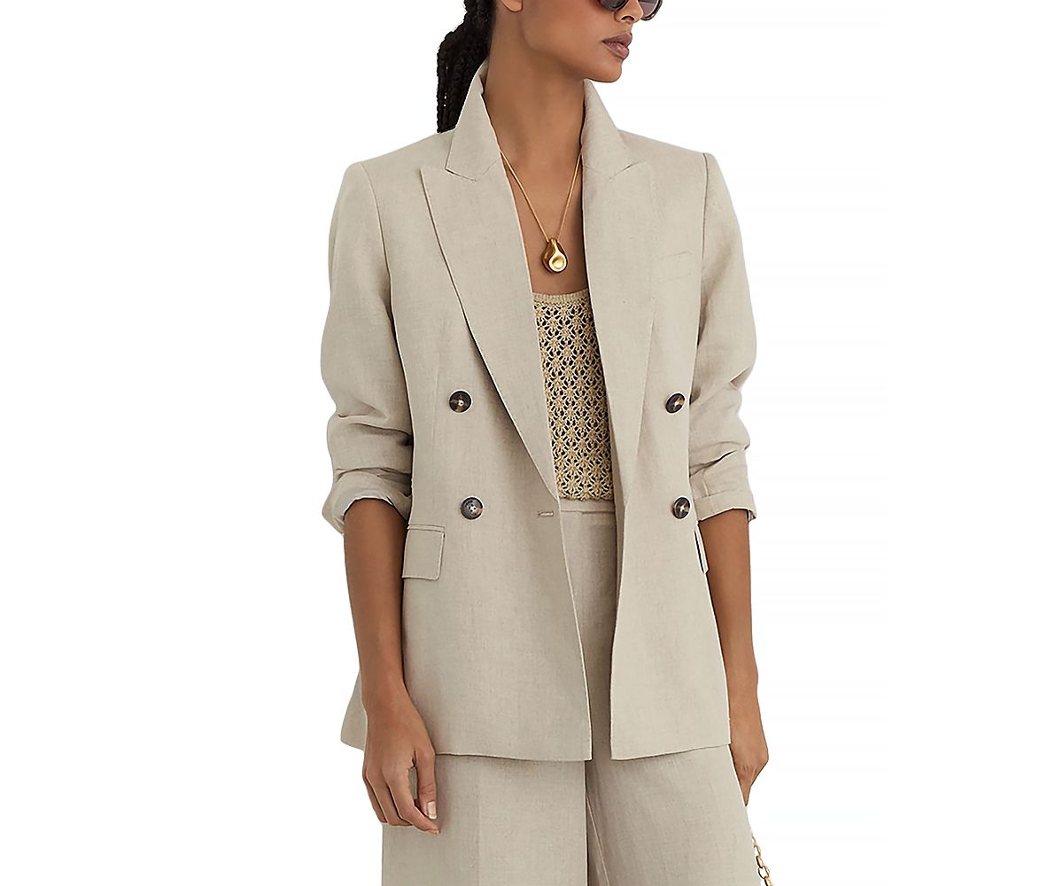 Reiss Linen Kit Blazer