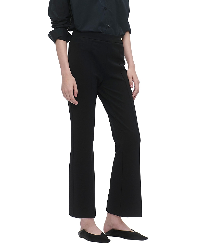 Callas Milano Lola High Density Crepe Stretch Cropped Flare Trouser