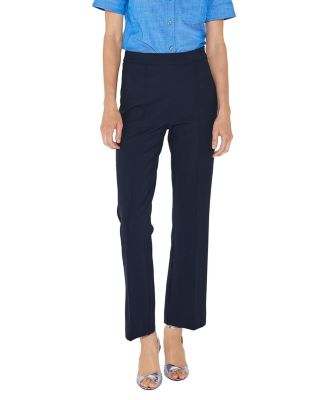 Callas Milano Lola High Density Crepe Stretch Cropped Flare Trouser