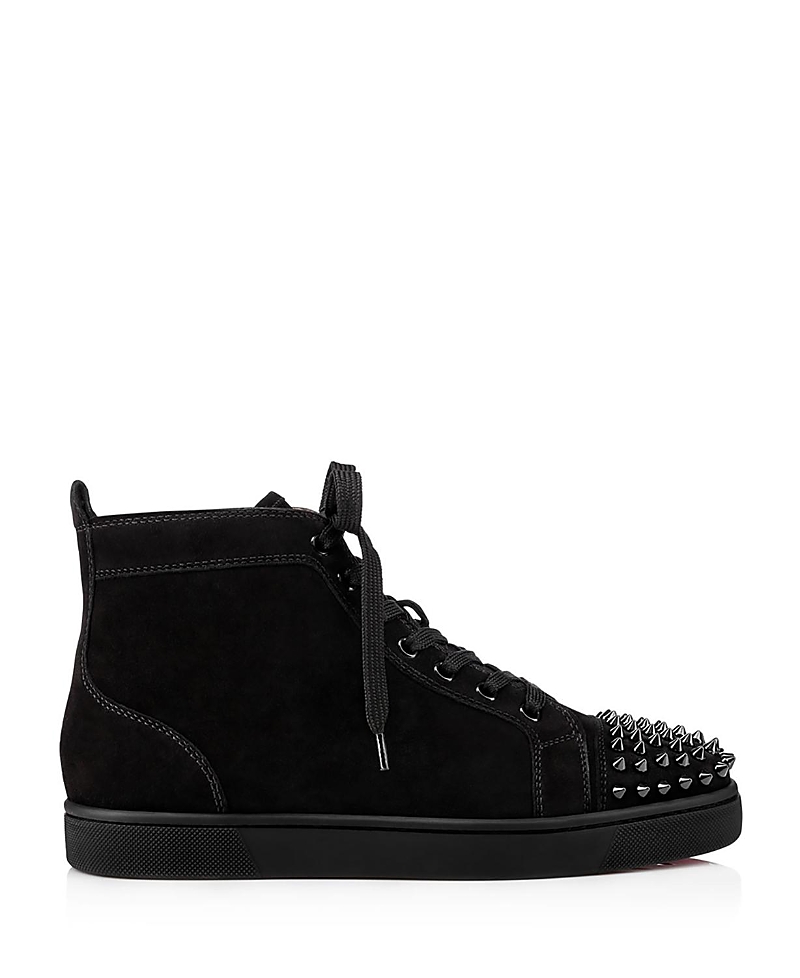 Christian Louboutin Men's Lou Spikes High Top Sneakers