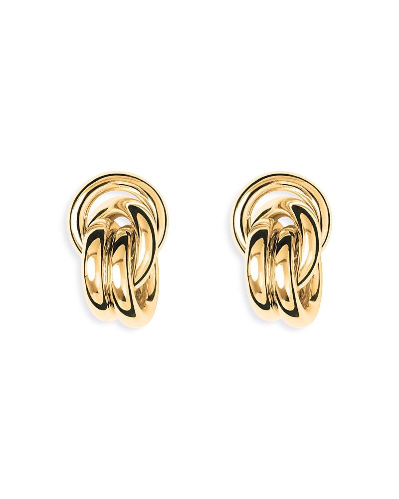 Lie Studio Vera Linked Circle Stud Earrings