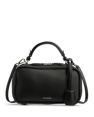 Tack Trunk Leather Top Handle Bag