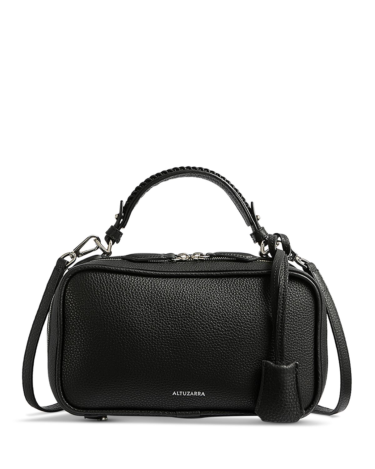 Altuzarra Tack Trunk Leather Top Handle Bag