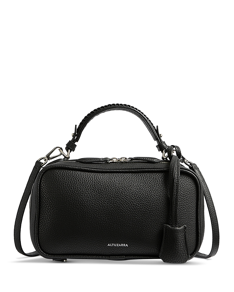 Altuzarra Tack Trunk Leather Top Handle Bag