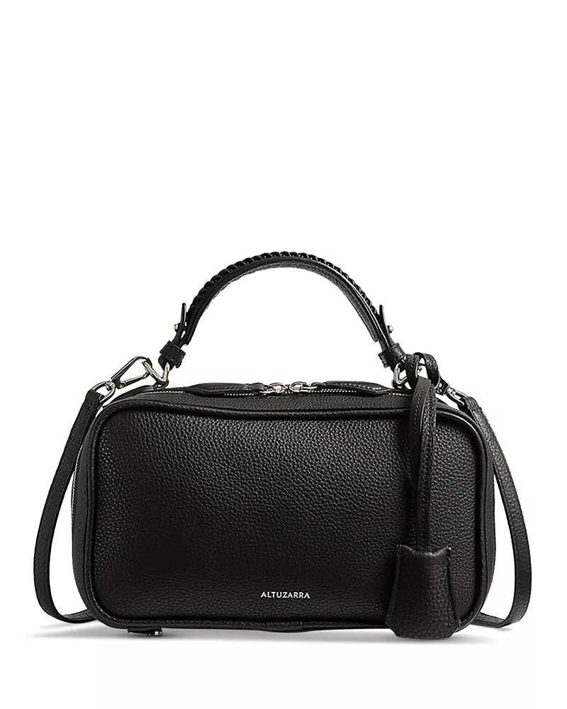Altuzarra Tack Trunk Leather Top Handle Bag