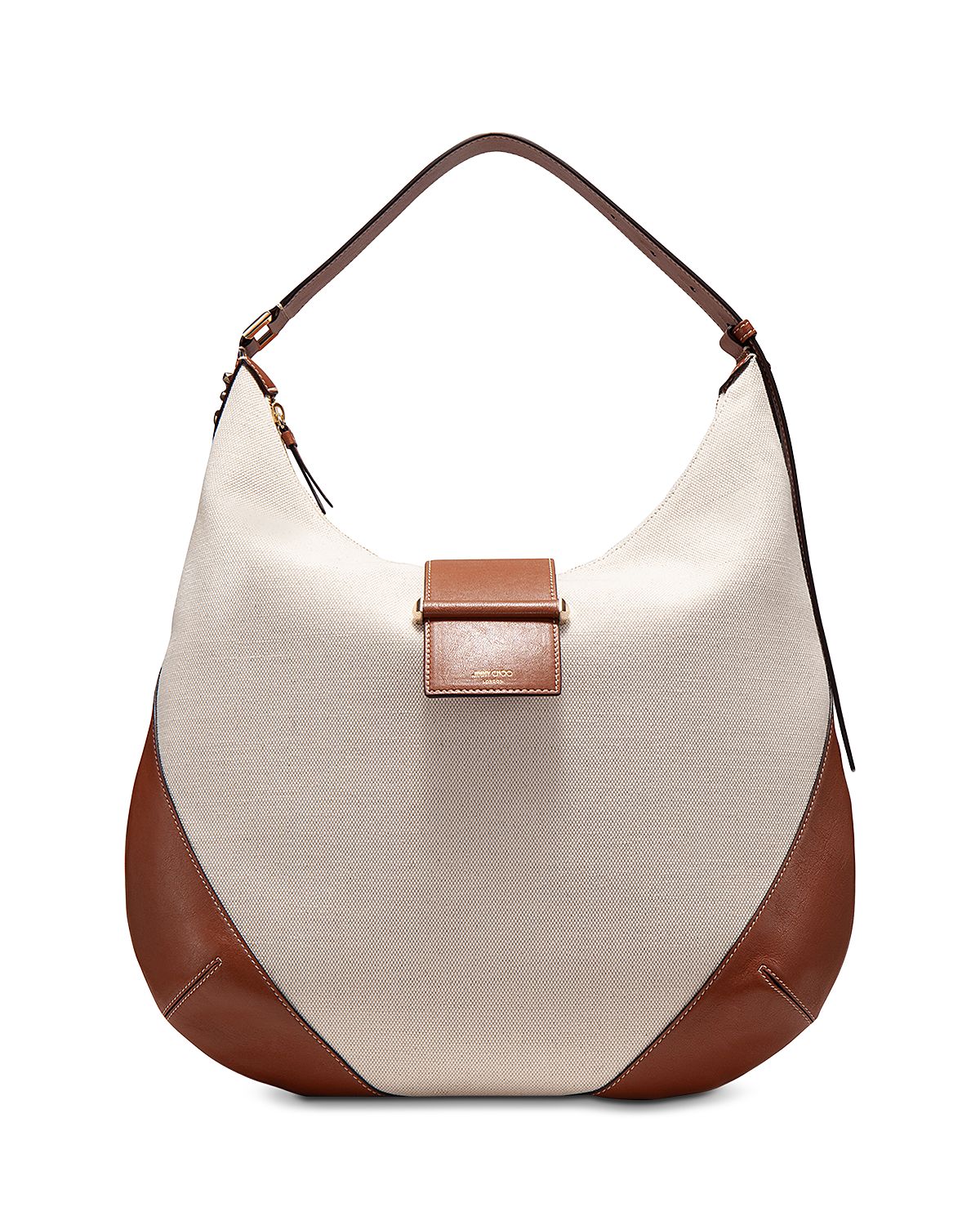 Jimmy Choo Bar Holdall Medium Canvas Shoulder Bag