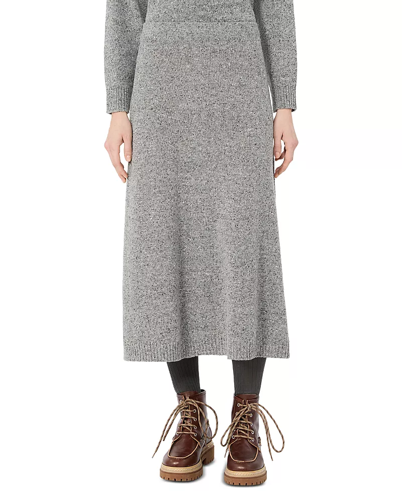 Weekend Max Mara Wkdaloa Knit Midi Skirt