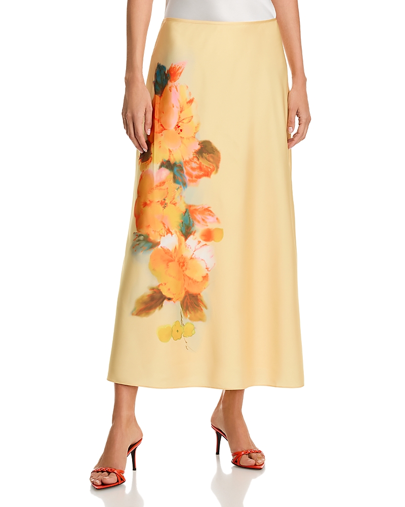 Cinq a Sept Watercolor Floral Carole Skirt