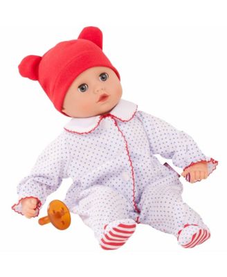13" Bald Soft Body Baby Doll, Ages 3+