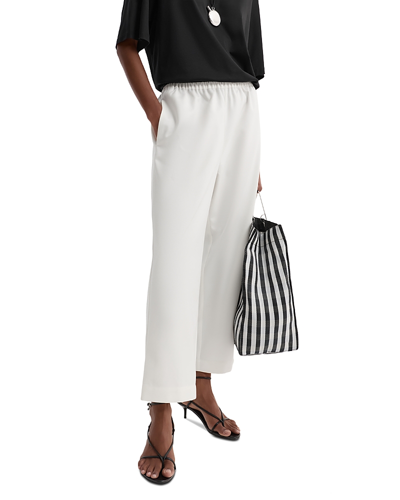 Rohe Cropped Wide Leg Trousers