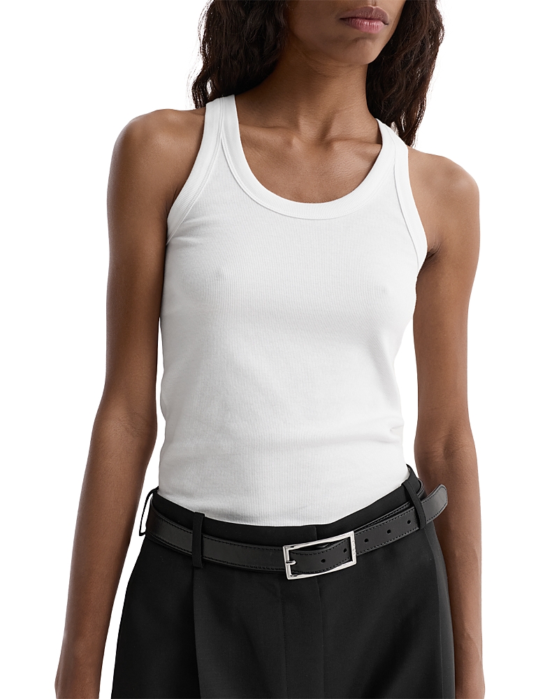 Rohe Scoop Neck Rib Tank Top