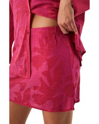 Lara Knit Mini Skirt Swim Cover-Up