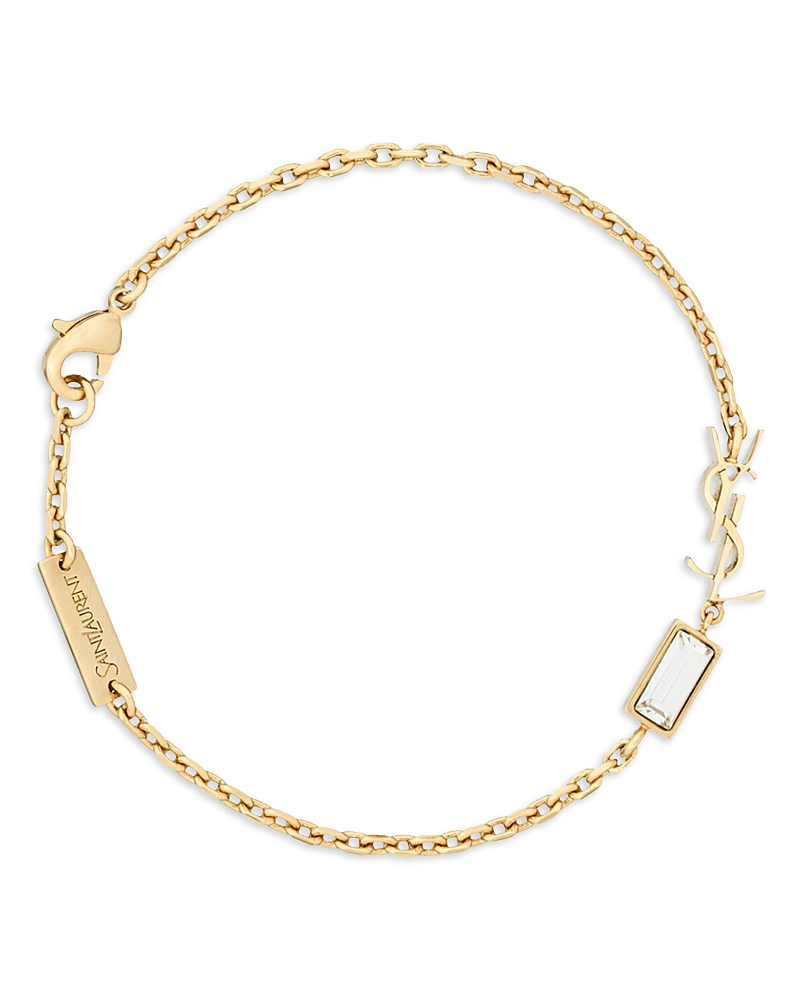 Saint Laurent Cassandre Charm Bracelet