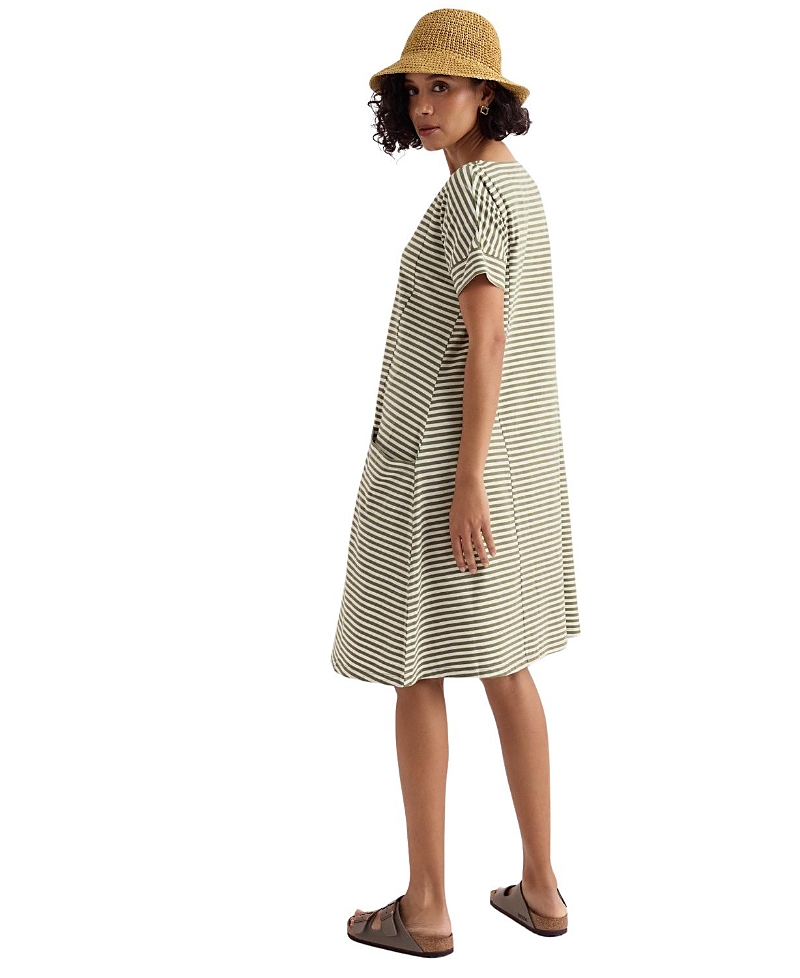 Seasalt Cornwall Mill Pool Short Sleeve Swing Dress