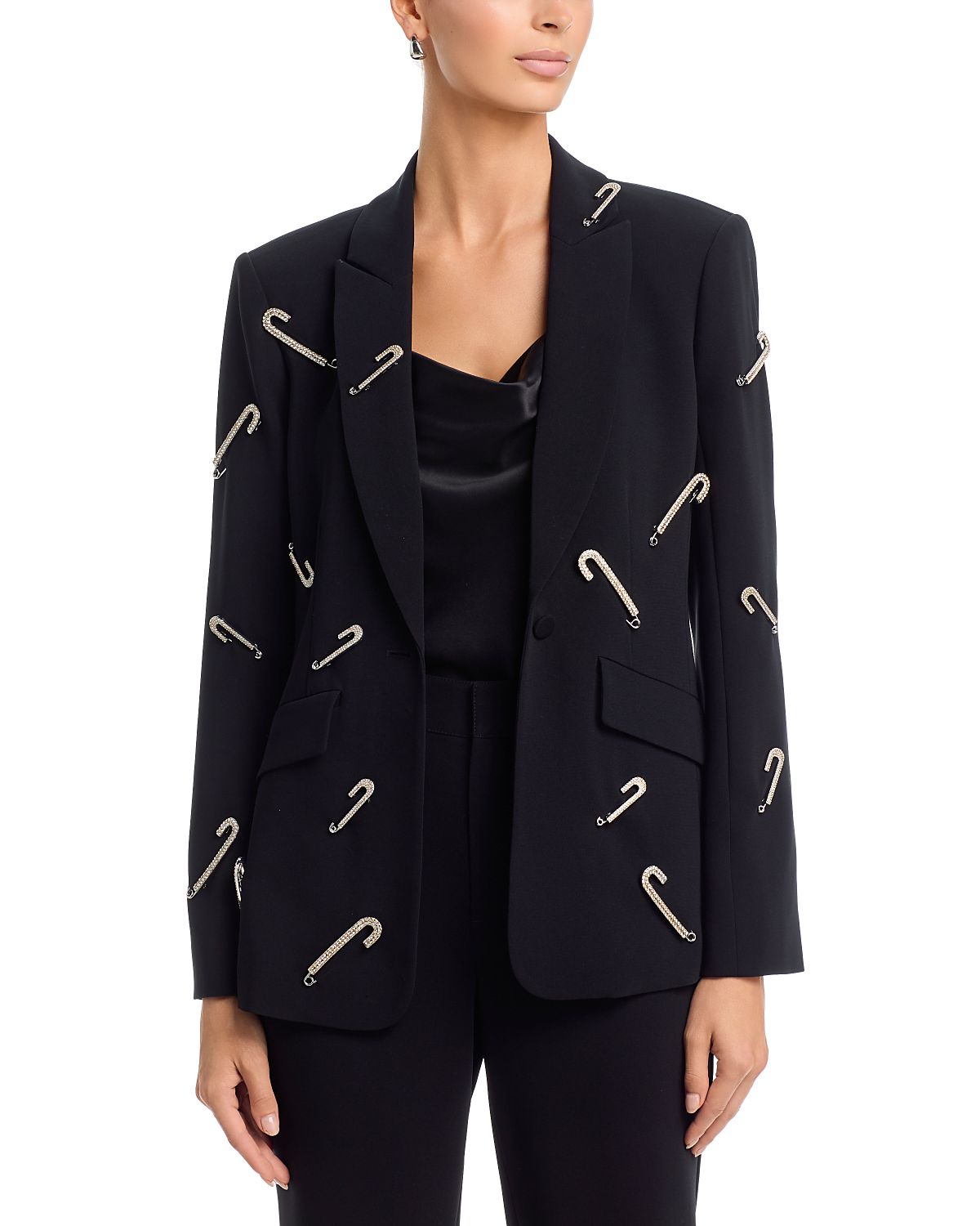 Cinq a Sept All Over Safety Pin Charlee Blazer
