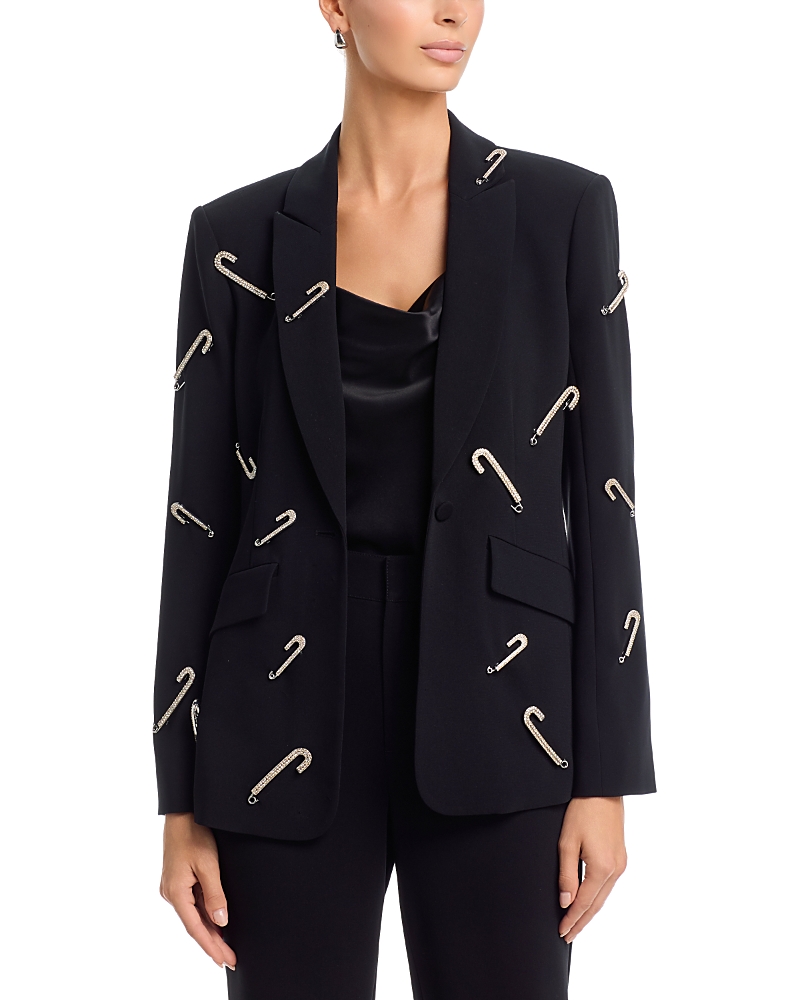 Cinq a Sept All Over Safety Pin Charlee Blazer
