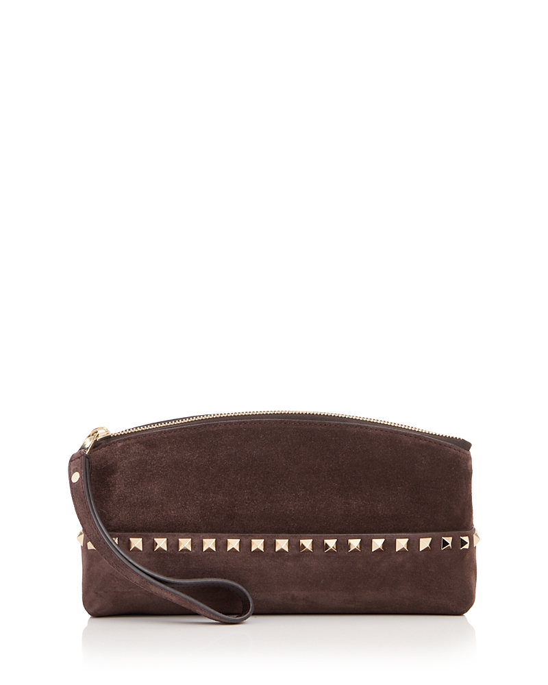 Valentino Garavani Suede Rockstud Pochette
