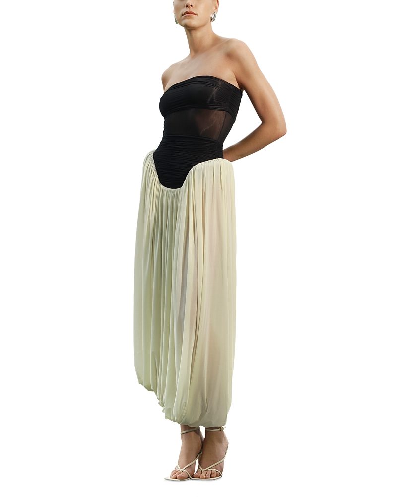 Maygel Coronel Lux Strapless Dress